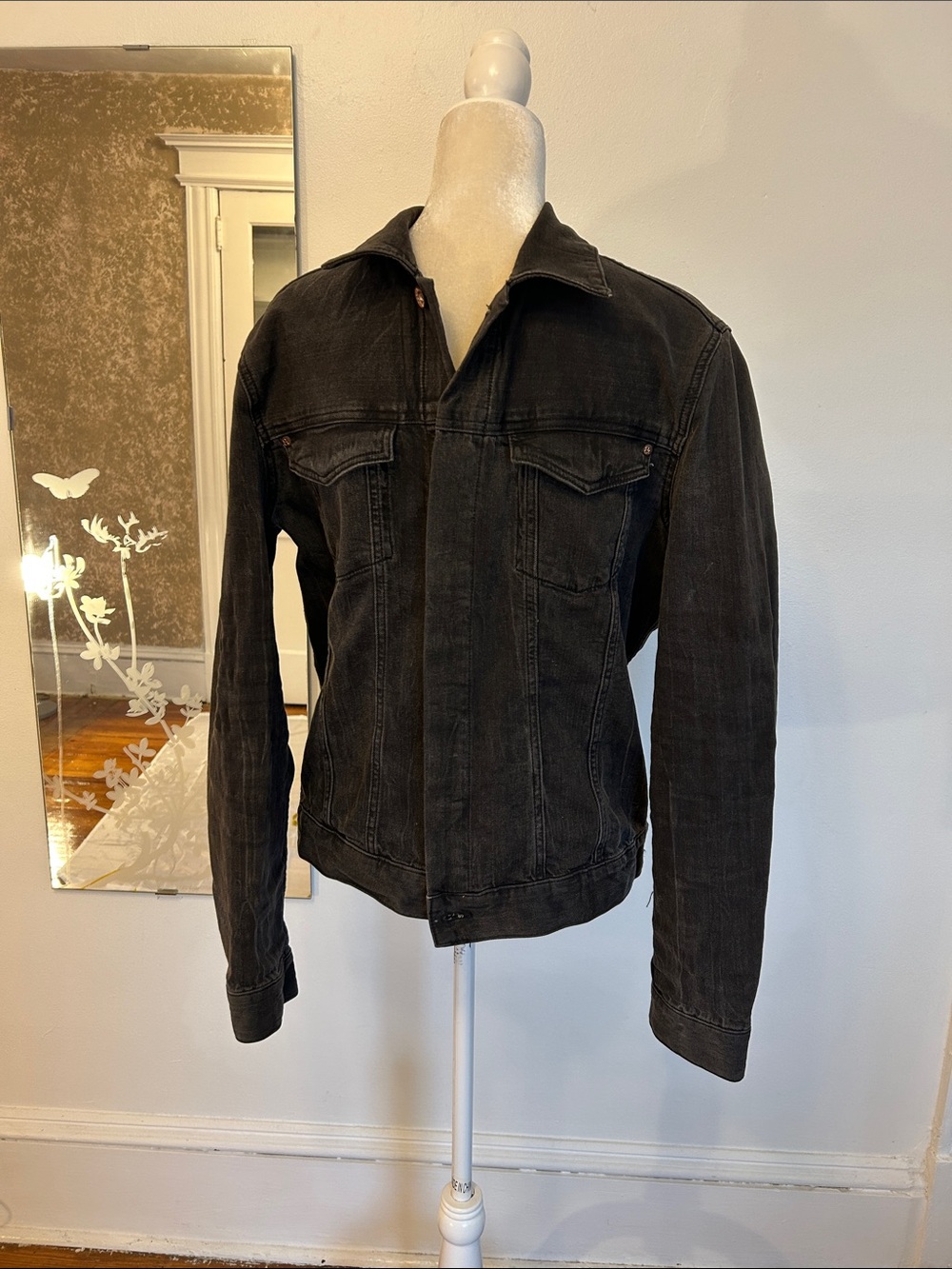 H&M Black men’s Denim Jacket